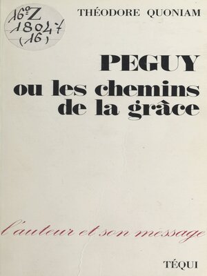cover image of Péguy ou les Chemins de la grâce